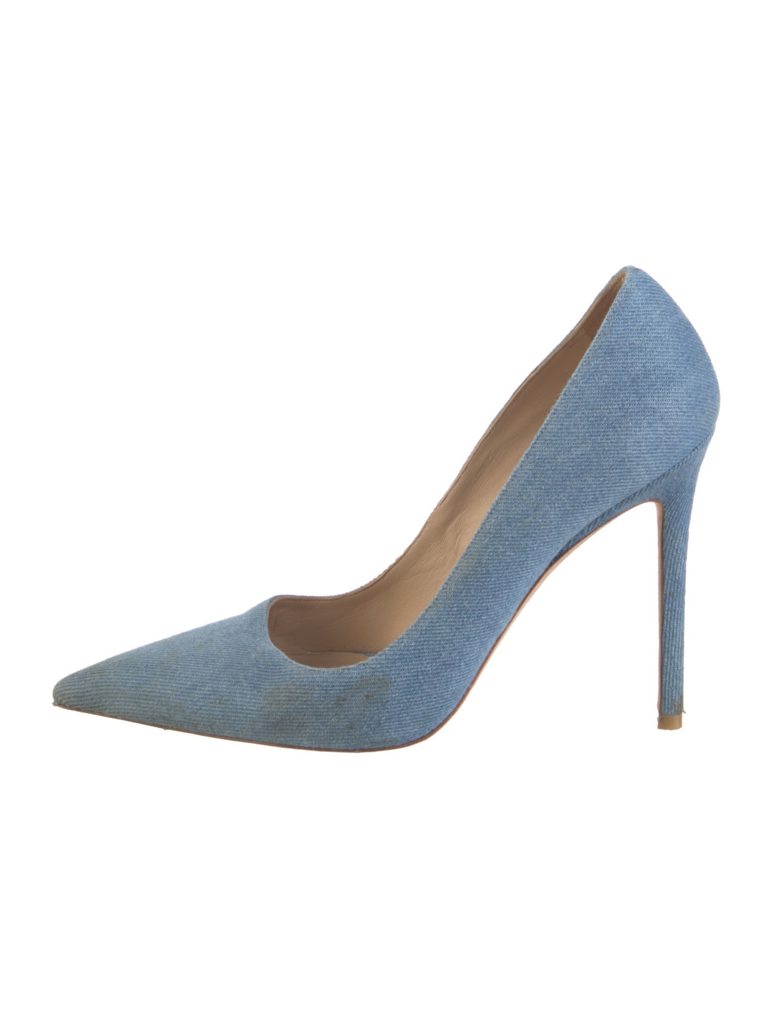 Stuart Weitzman Denim Pumps