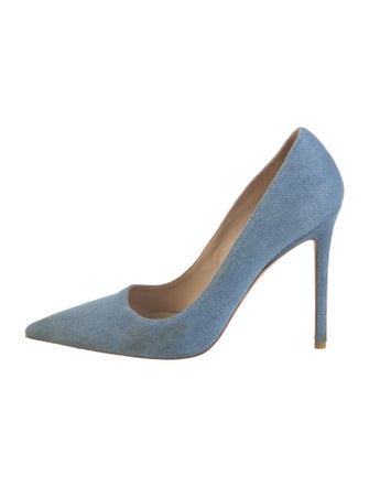 Stuart Weitzman Denim Pumps
