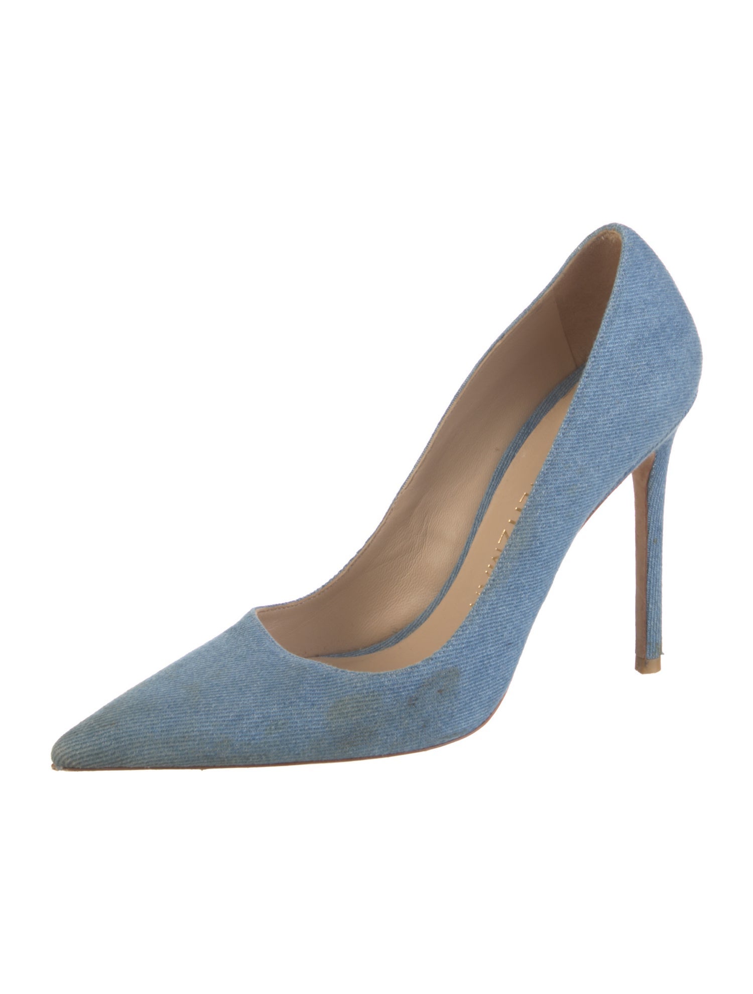 Stuart Weitzman Denim Pumps