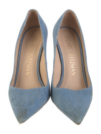 Stuart Weitzman Denim Pumps