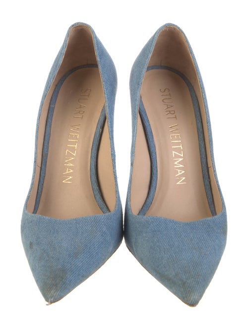 Stuart Weitzman Denim Pumps