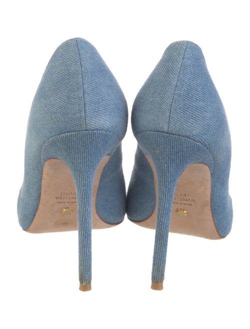 Stuart Weitzman Denim Pumps