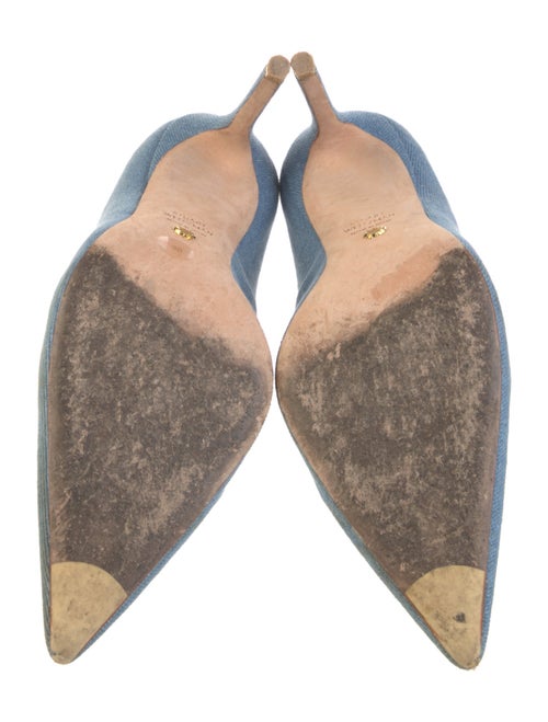 Stuart Weitzman Denim Pumps
