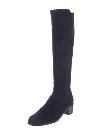 Stuart Weitzman Suede Riding Boots