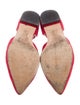 Stuart Weitzman Suede D'Orsay Flats