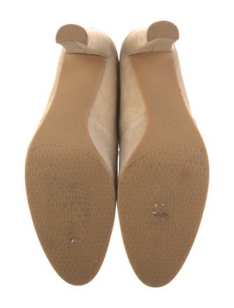 Stuart Weitzman Suede Bow Accents Boots