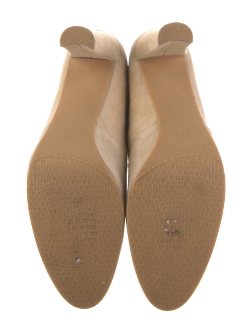 Stuart Weitzman Suede Bow Accents Boots