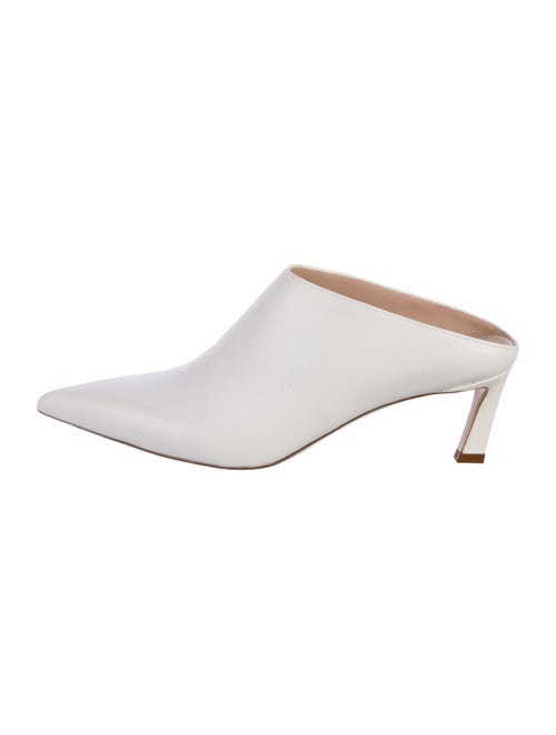 Stuart Weitzman Leather Mules