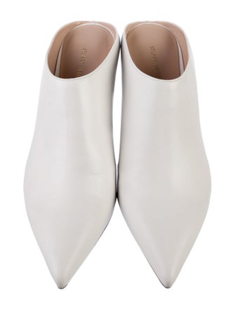Stuart Weitzman Leather Mules