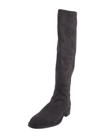 Stuart Weitzman Suede Riding Boots