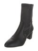 Stuart Weitzman Leather Sock Boots
