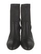 Stuart Weitzman Leather Sock Boots