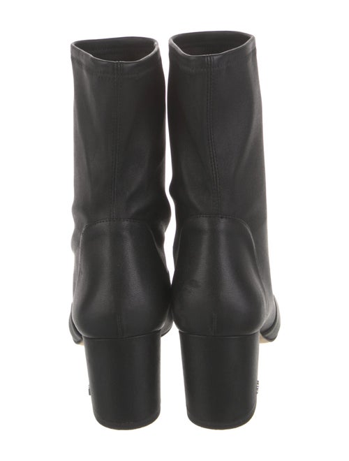 Stuart Weitzman Leather Sock Boots