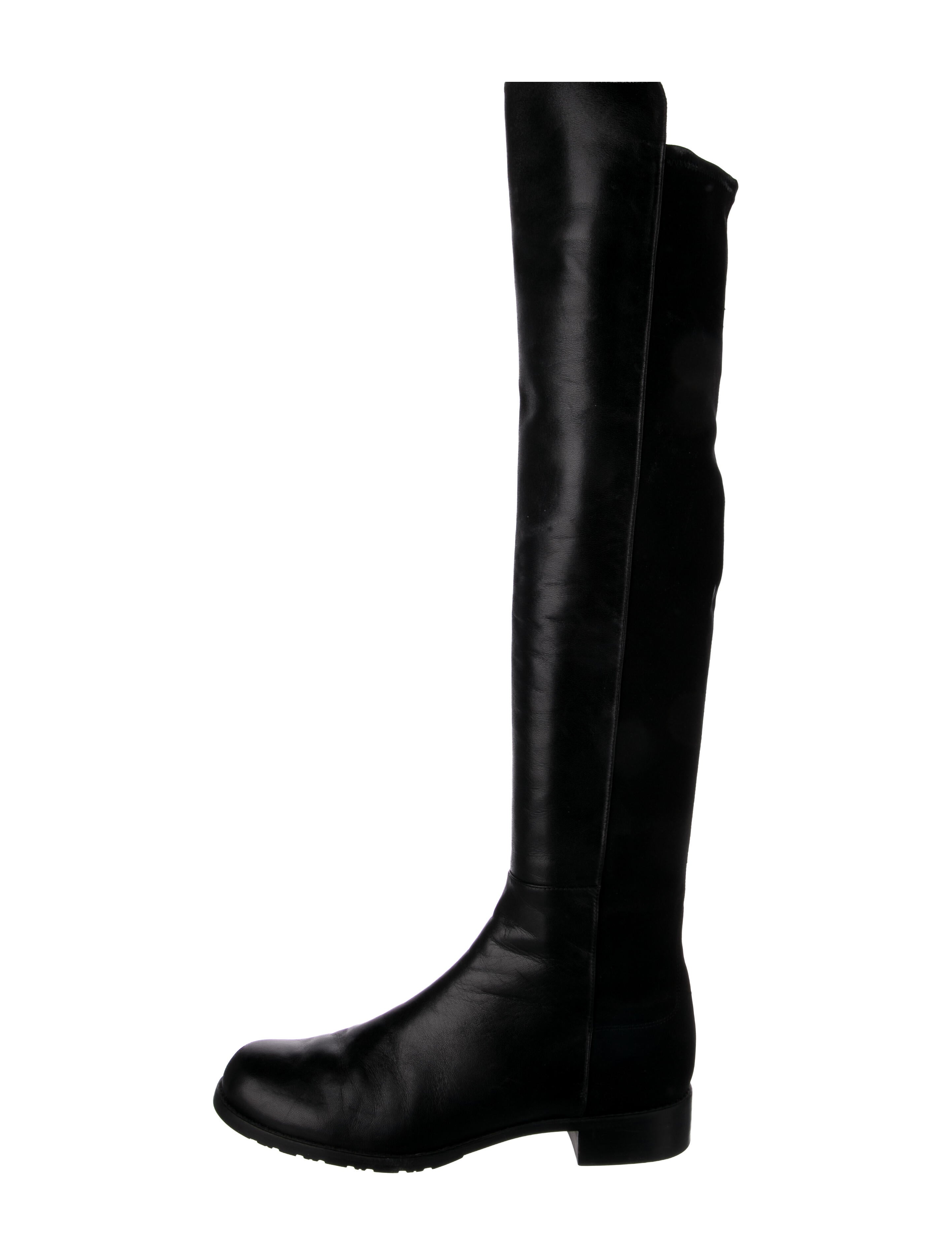 Stuart Weitzman Leather Riding Boots