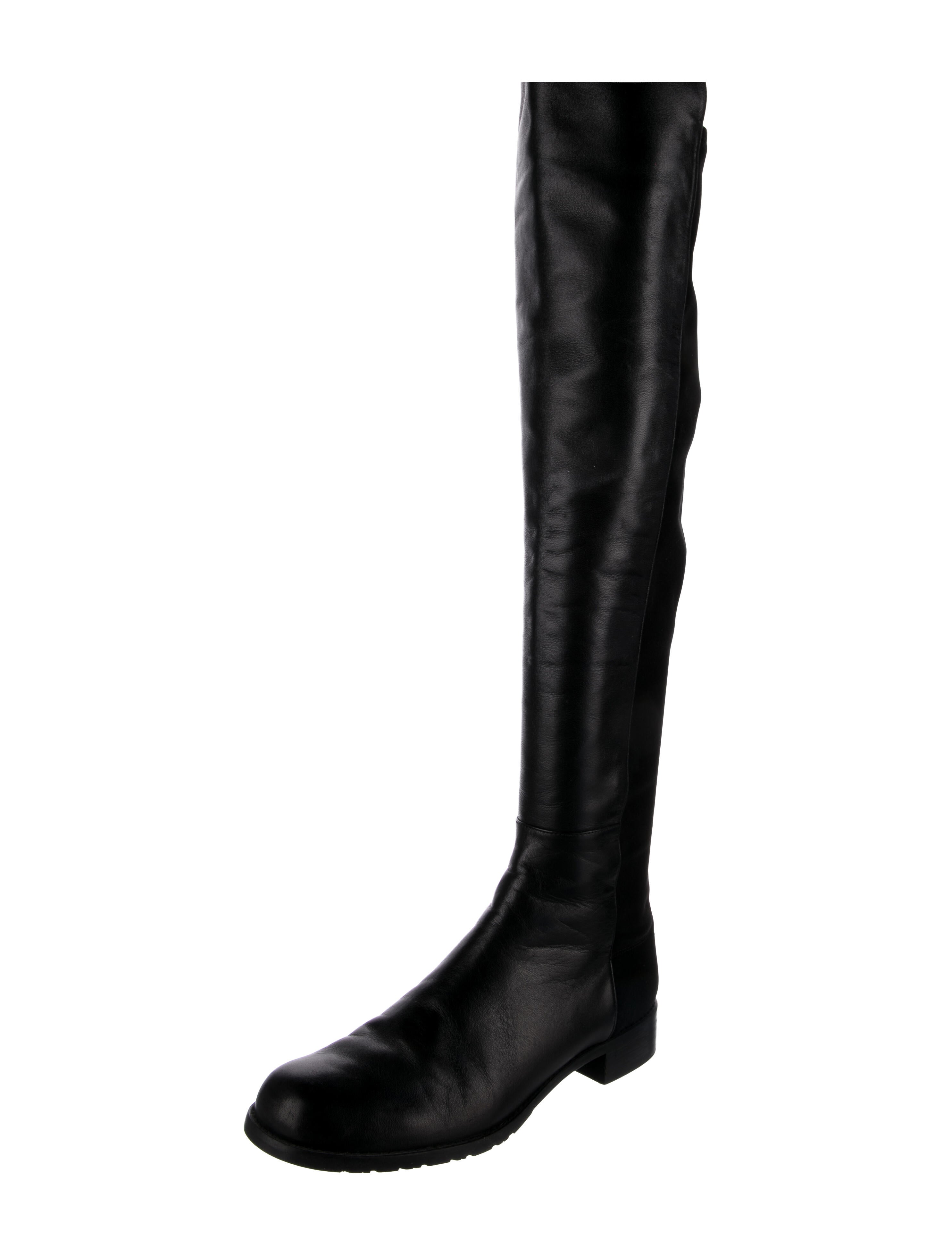 Stuart Weitzman Leather Riding Boots