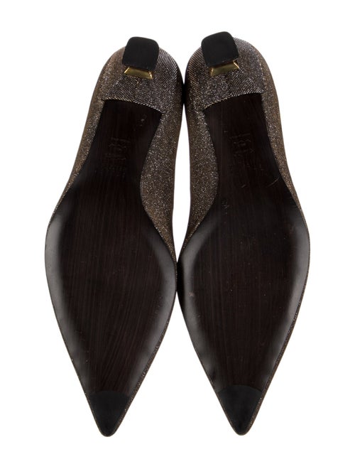 Stuart Weitzman Glitter Glitter Accents Pumps