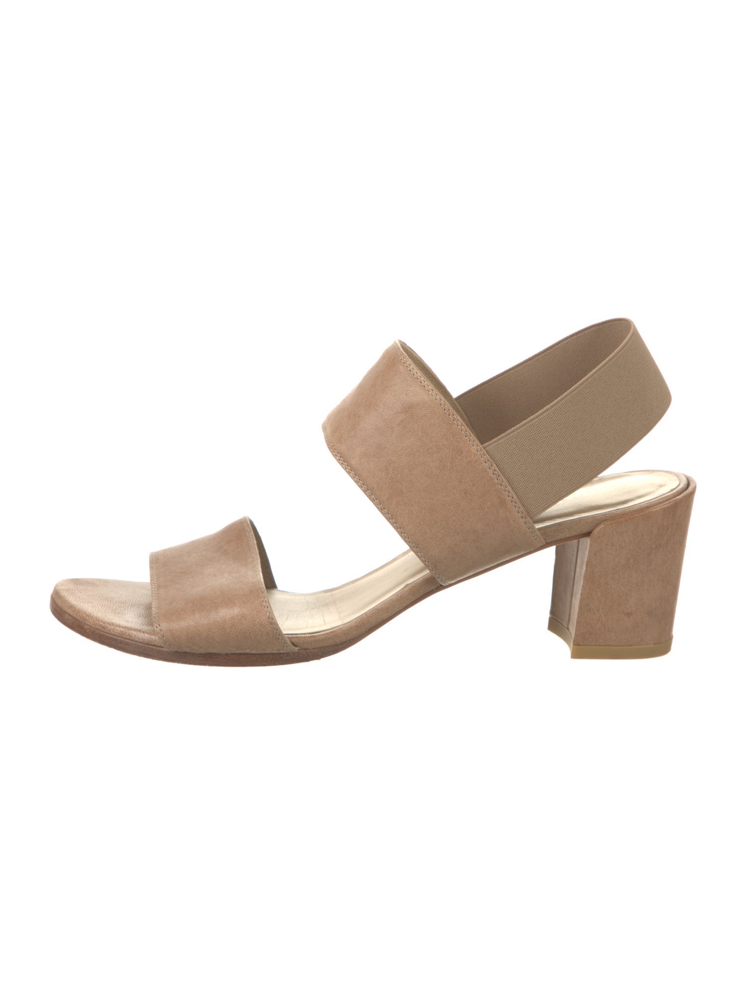 Stuart Weitzman Suede Slingback Sandals