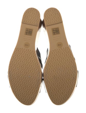 Stuart Weitzman Patent Leather Slides