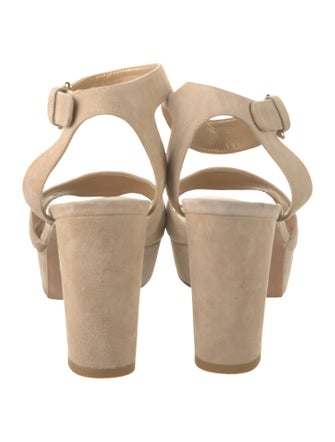 Stuart Weitzman Suede Sandals