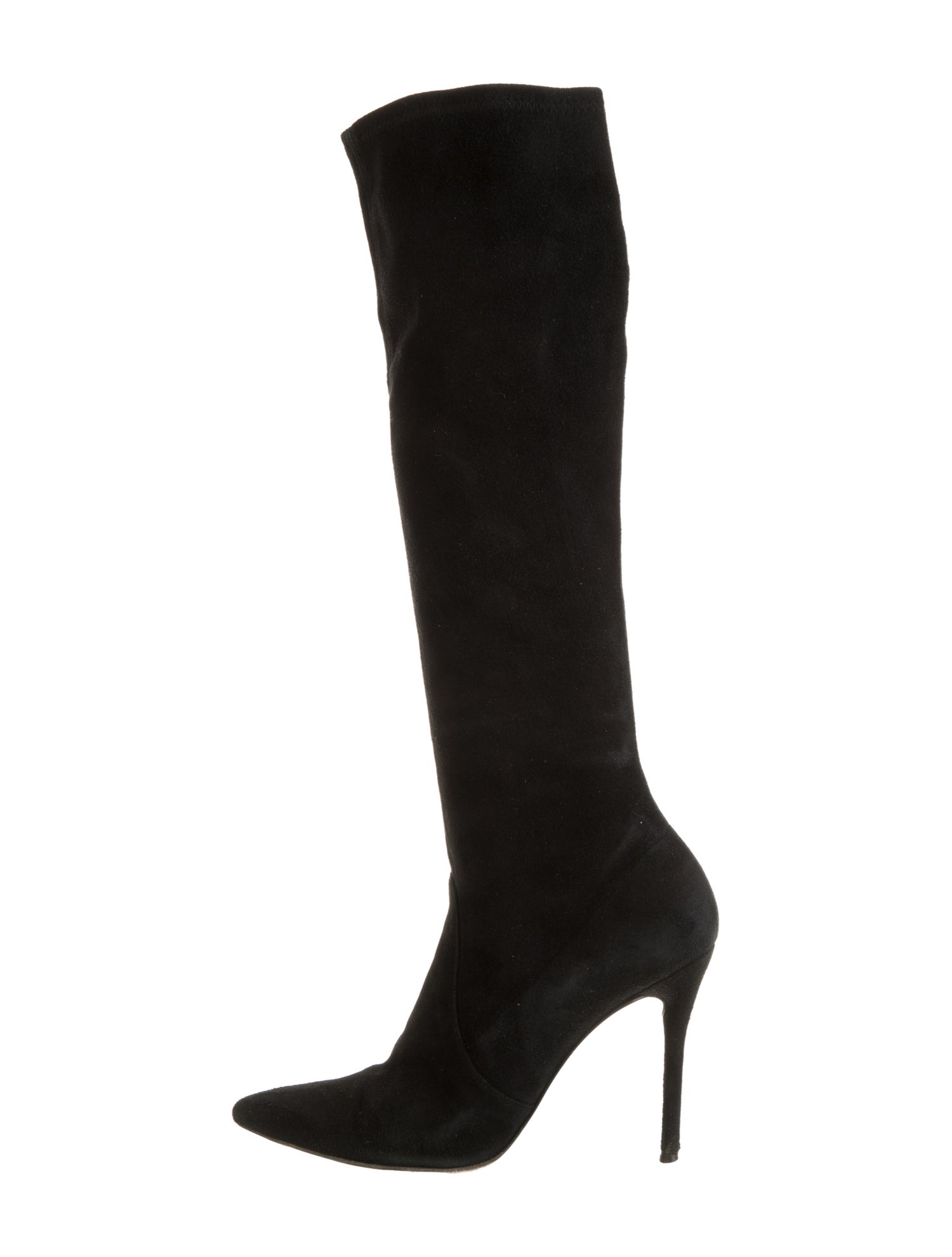Stuart Weitzman Suede Sock Boots