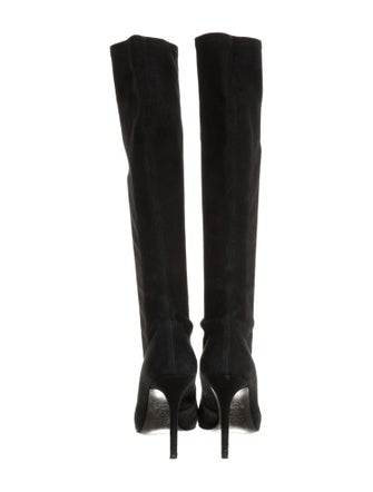 Stuart Weitzman Suede Sock Boots