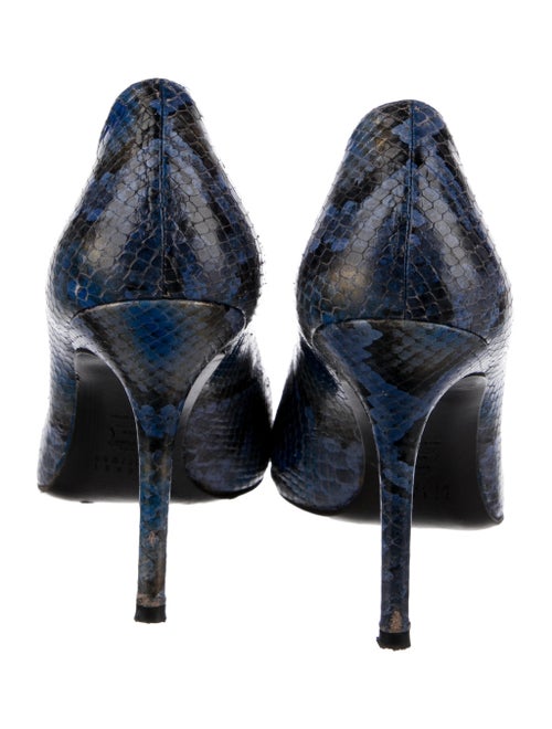 Stuart Weitzman Snakeskin Animal Print Pumps