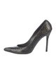 Stuart Weitzman Leather Animal Print Pumps