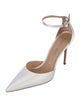 Stuart Weitzman Satin D'Orsay Pumps