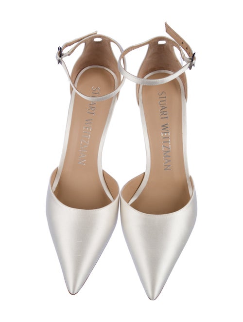 Stuart Weitzman Satin D'Orsay Pumps