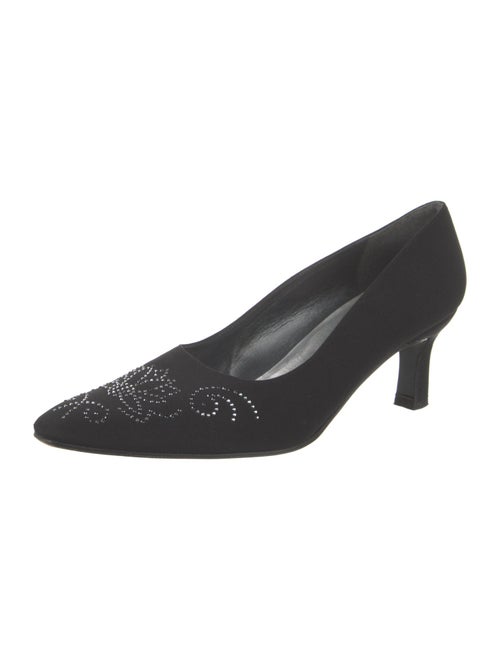 Stuart Weitzman Crystal Embellishments Pumps