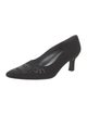 Stuart Weitzman Crystal Embellishments Pumps