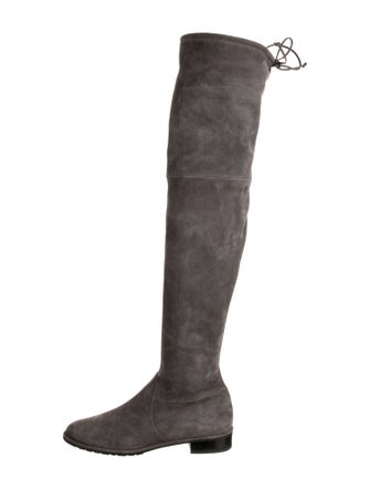 Stuart Weitzman Suede Riding Boots