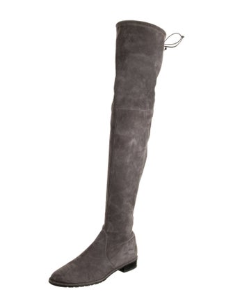 Stuart Weitzman Suede Riding Boots