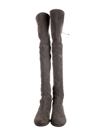 Stuart Weitzman Suede Riding Boots