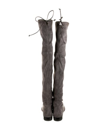 Stuart Weitzman Suede Riding Boots