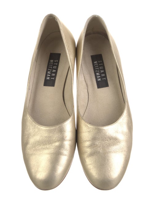Stuart Weitzman Suede Ballet Flats