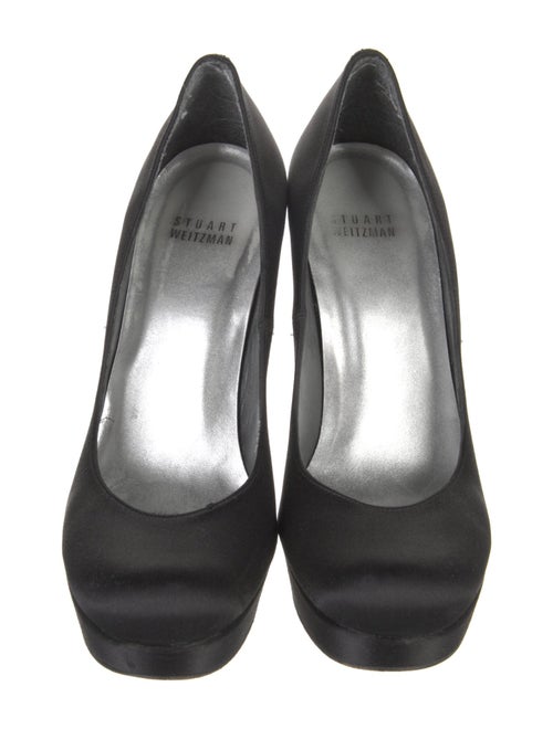 Stuart Weitzman Satin Pumps