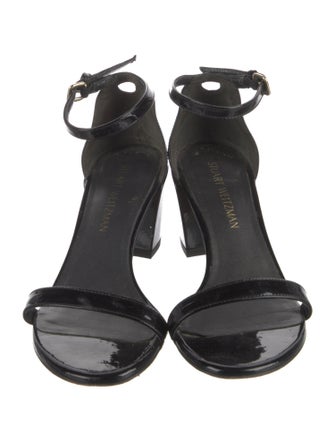 Stuart Weitzman Patent Leather Sandals