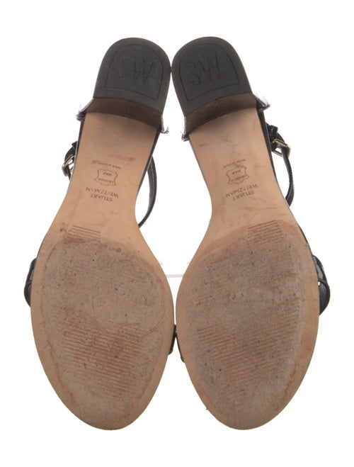 Stuart Weitzman Patent Leather Sandals