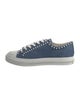 Stuart Weitzman Denim Beaded Accents Sneakers