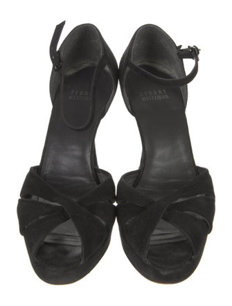 Stuart Weitzman Suede Sandals