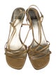 Stuart Weitzman Leather Slingback Flats