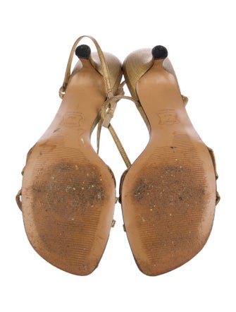 Stuart Weitzman Leather Slingback Flats