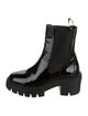 Stuart Weitzman Patent Leather Chelsea Boots