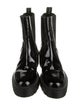 Stuart Weitzman Patent Leather Chelsea Boots