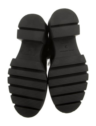 Stuart Weitzman Patent Leather Chelsea Boots