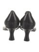 Stuart Weitzman Leather Bow Accents Pumps