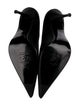 Stuart Weitzman Satin Crystal Embellishments Pumps