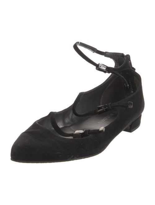 Stuart Weitzman Suede Flats