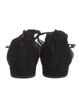 Stuart Weitzman Suede Flats